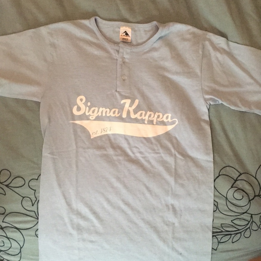 Sigma Kappa Baseball Tee